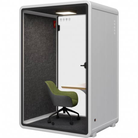 Soundbox SR-M (F4) valge vaikusekabiin ühele inimesele