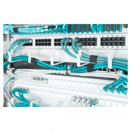 Digitus kaablihalduspaneel 1U 5 rõngast 40x60mm hall