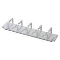 "DIGITUS Rangierpanel 2HE 5x Ringe 85x60mm Grau"