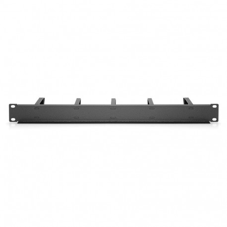 "Kabelrangierpanel 19"" 1HE Digitus 5x Kabelringe 40x60 mm, Farbe black (RAL 9005)"