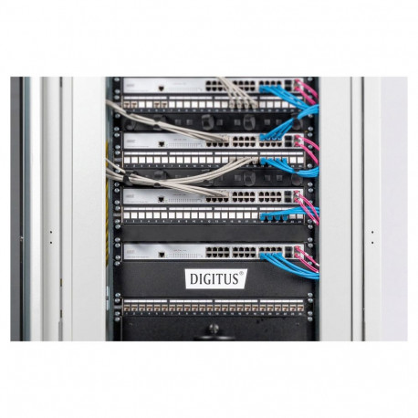 DIGITUS 1HE pimepaneel 483mm must