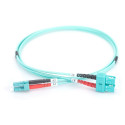 Digitus valguskaabli ühenduskaabel LC -> SC 1.00m Multimode Duplex OM3