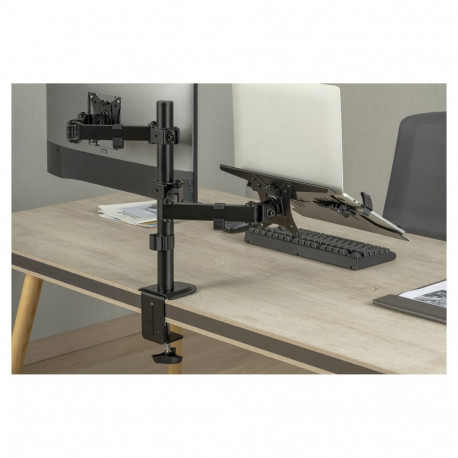 "DIGITUS Single Monitorhalterung & Notebookhalterung, 1x32"", 2x 9 kg"