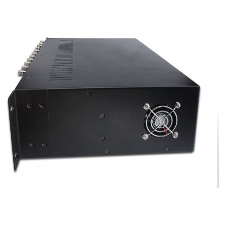 "DIGITUS Medienkonverter Chassis 2HE 14-Slots schwarz"