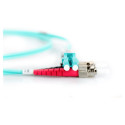 DIGITUS LWL patchkaabel LC->ST 5.00m Multimode Duplex OM3
