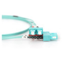 DIGITUS valguskaabli ühenduskaabel SC -> SC 2.00m Multimode Duplex OM3