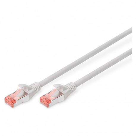 "DIGITUS Patchkabel Cat6 S/FTP 2xRJ45 7.0m grau Hebelschutz Polybeutel"