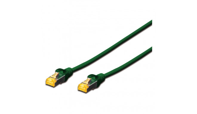 DIGITUS CAT 6A S/FTP patch-kaabel, 10m, roheline