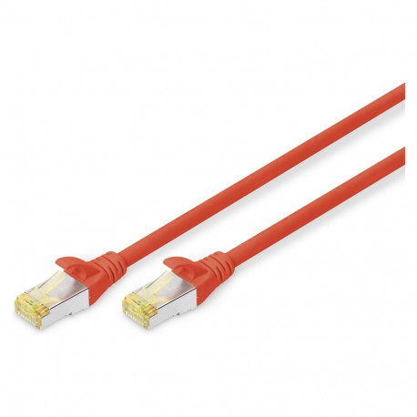 "DIGITUS CAT 6A S/FTP Patchkabel, 0,25m, rot"