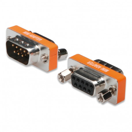 "DIGITUS Mini-Null-Modem-Adapter D-Sub9 M/F"