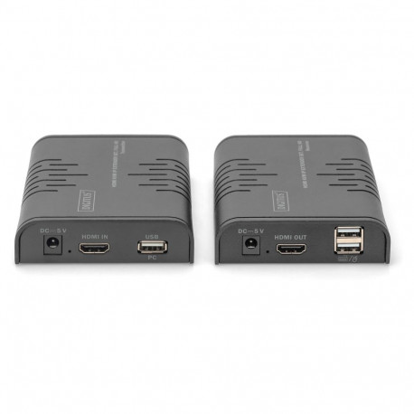 DIGITUS HDMI KVM IP pikendikomplekt, Full HD, 1080p/60Hz