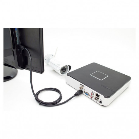 DIGITUS HDMI-kaabel A->A Ethernet St/St 5.0m must 4K