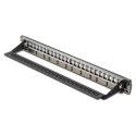 "DIGITUS Patchpanel 1HE 24-Port Rackmount Modular geschirmt"