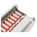 "DIGITUS Cat.6A Patch Panel, geschirmt, 12-Port, 10"", grau"
