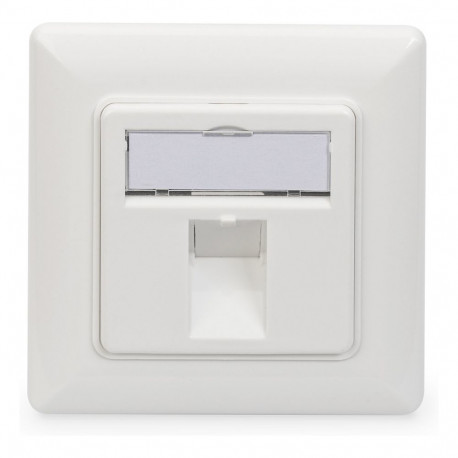 "DIGITUS Leerdose Keystone Module.1xRahmen 80x80mm+Zentralp."