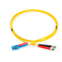 "DIGITUS LWL Patchkabel LC -> ST 2.00m Singlemode Duplex OS2"