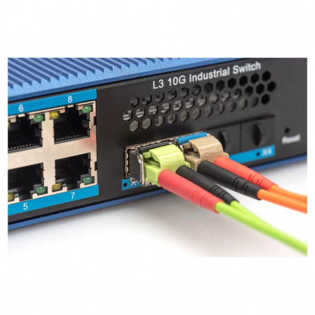 DIGITUS tööstuslik Mini GBIC (SFP) moodul 1.25Gbps 0.55km