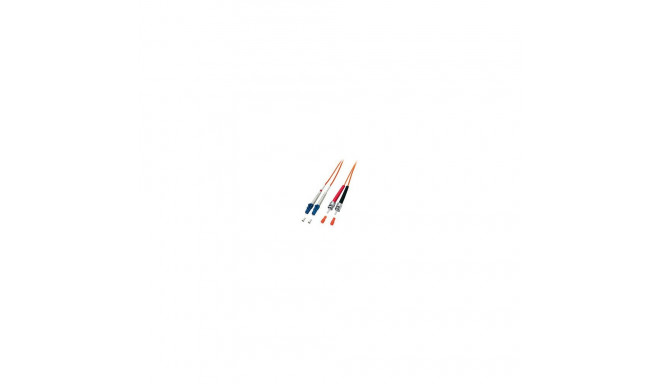 "Equip LWL Patchkabel LC->ST 10.00m Multimode Duplex OM2 or Polybeutel"