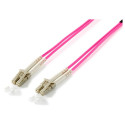 Equip optiline patch-kaabel LC->LC 5.00m Multimode Duplex OM4 violetne kilekott