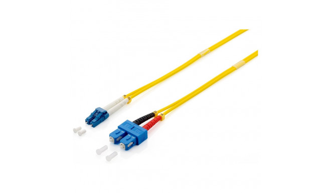 "Equip LWL Patchkabel LC->SC 5.00m Singlemode Duplex OS2 ge Polybeutel"