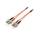 "Equip LWL Patchkabel SC->SC 5.00m Singlemode Duplex OS2 ge Polybeutel"