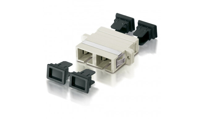 "Equip LWL Verbinder SC Multimode Simplex 12 Stk Metal"