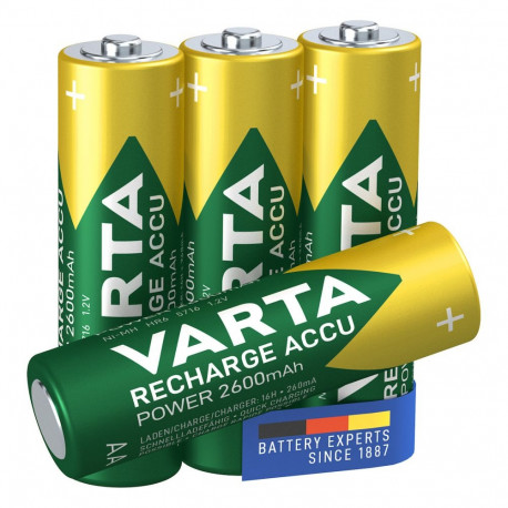 Varta AA 1.2V (HR06) laetavad akud, 4 tk