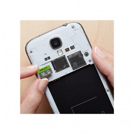 PNY Elite 16GB MicroHC mälukaart 85MB/s + adapter