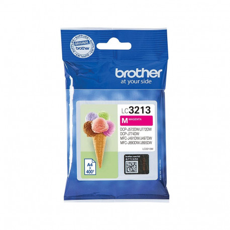 Brother LC-3213M magenta tint kuni 400 lehekülge ISO/IEC 24711