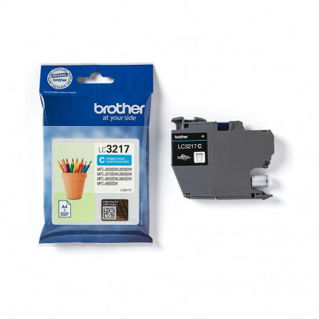"Brother Tinte LC-3217C Cyan"
