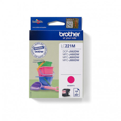 "Brother LC221M magenta"