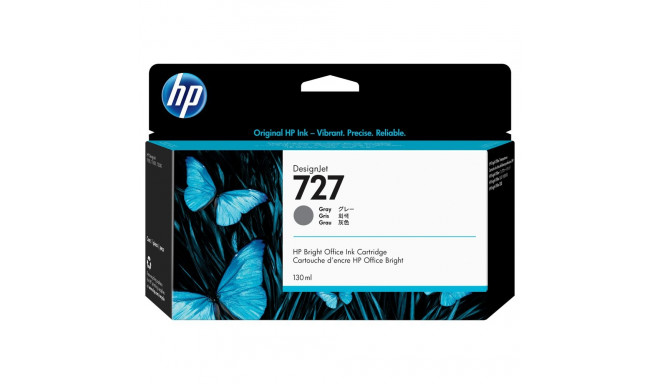 "HP 727 Original Tinte grau Standardkapazitt 130 ml 1er-Pack"