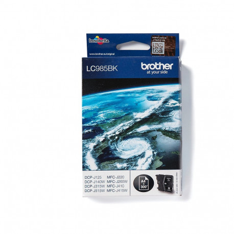 Brother LC-985BK must tint kuni 300 lehte vastavalt ISO/IEC 24711