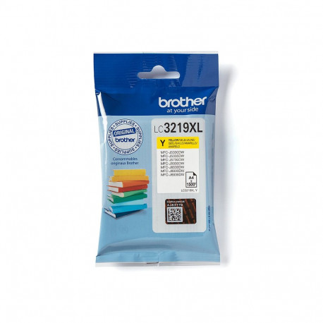Brother LC-3219XLY kollane tint kuni 3000 lehekülge ISO/IEC 24711