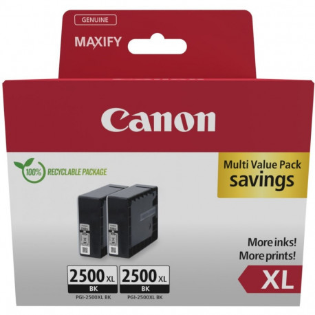 "Canon Tinte PGI-2500XL 9254B011 2er Multipack Schwarz"