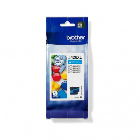 Brother LC-426XLC tsüaan tint kuni 5000 lehte ISO/IEC 24711