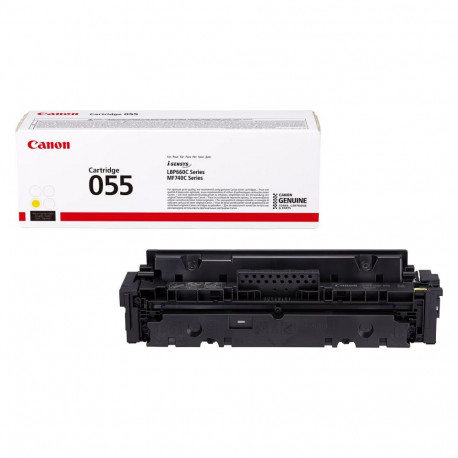 "Canon Toner 055 Gelb bis 2.100 Seiten"