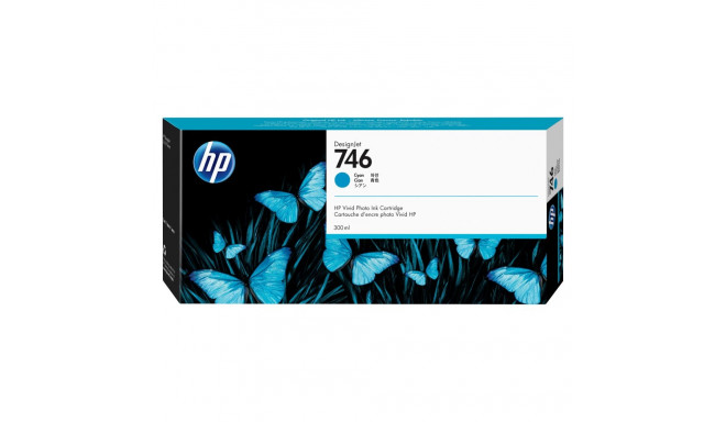 HP 746 300-ml tsüaan tindikassett