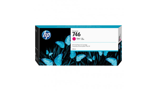 HP 746 300-ml magenta tindikassett