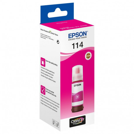 Epson 114 C13T07B340 magenta Eco Tank täitetint 70ml