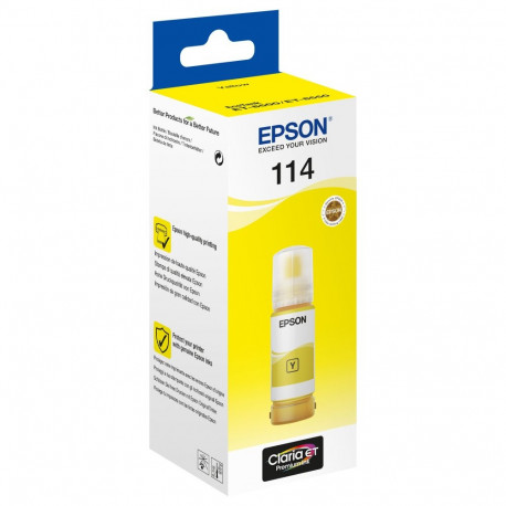 Epson 114 EcoTank C13T07B440 kollane tint, kuni 6200 lehekülge