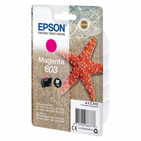 Epson 603 C13T03U34010 magenta tint kuni 130 lehte