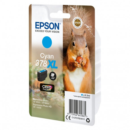 Epson 378XL C13T37924010 tsüaan tint kuni 830 lehekülge
