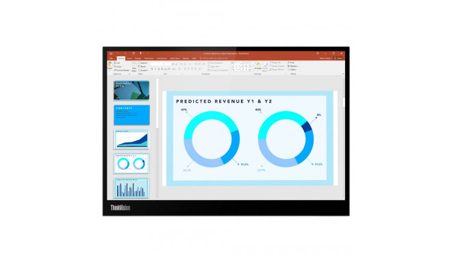 Lenovo ThinkVision M14d (14.0-tolline) 2K IPS USB-C