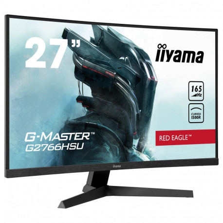 "IIYAMA 68.6cm (27"") G2766HSU-B1 16:9 2xHDMI+DP+USB Curved"