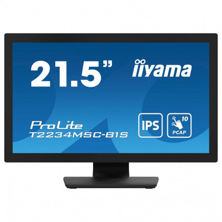 "IIYAMA 54.6cm (21.5"") T2234MSC-B1S 16:9 M-Touch HDMI+DP IPS retail"