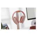 "Logitech Zone Vibe 100 Headset full size Bluetooth wireless rose"
