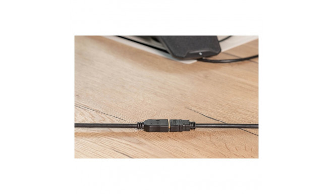 DIGITUS HDMI Ethernetiga pikenduskaabel 4K 3m must
