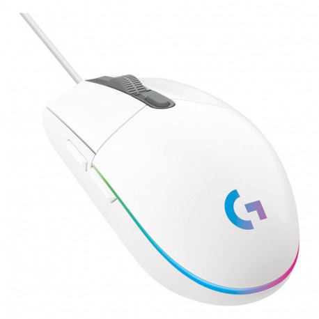 "Logitech G203 Lightsync Gaming Mouse white"