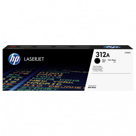 HP 312A originaal toonerikassett CF380A must standardmaht 2.400 lehte 1 pakk